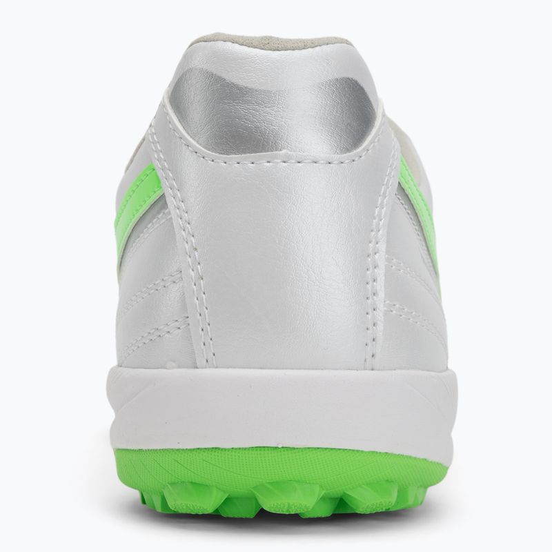 Fußballschuhe Herren Mizuno Morelia Sala Pro TF white/neon green/galaxy silver 6