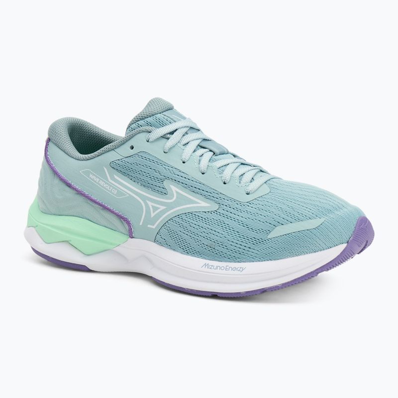 Laufschuhe Damen Mizuno Wave Revolt 3 ether/white/ paisley purple
