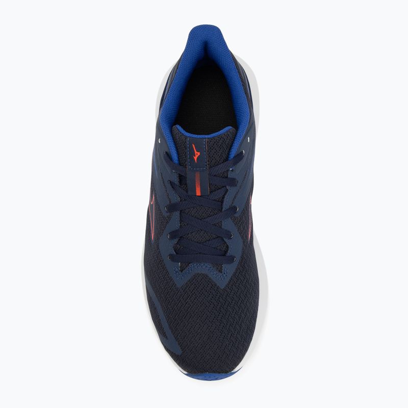 Mizuno Enerzy Runnerz Laufschuh peacoat/ignition red/reflection blue 5