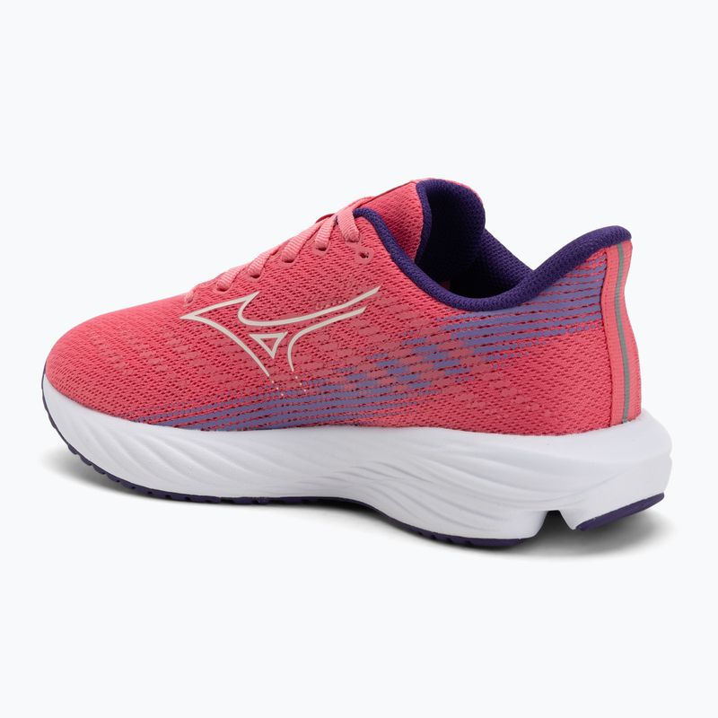 Kinder-Laufschuhe Mizuno Enerzy Rider Jr camelliarose/ snowwhite/violiet 3