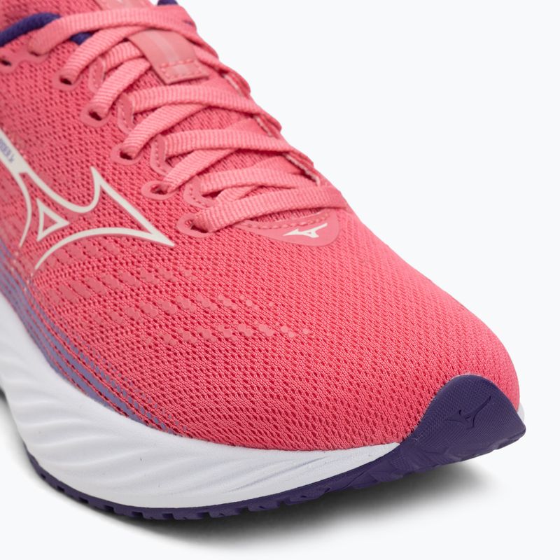 Kinder-Laufschuhe Mizuno Enerzy Rider Jr camelliarose/ snowwhite/violiet 7