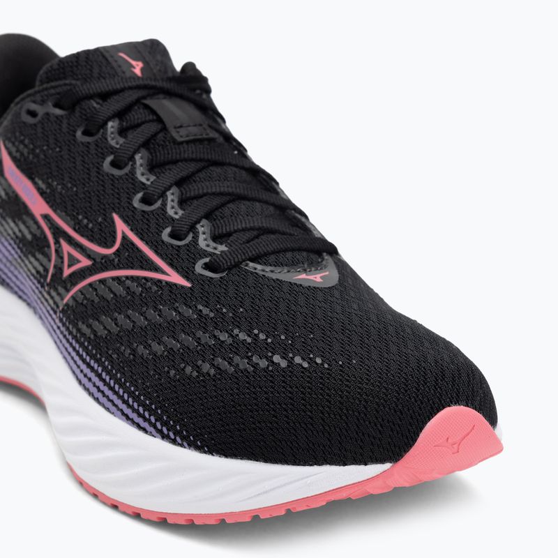 Kinder-Laufschuhe Mizuno Enerzy Rider Jr schwarz/camelliarose/paisleypurple 7