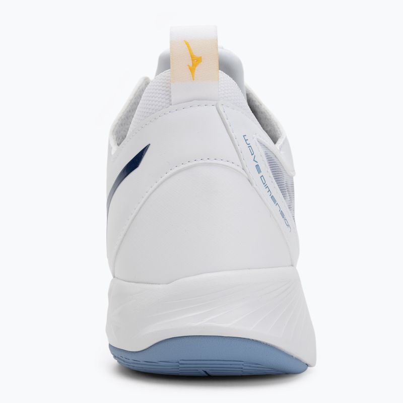 Volleyballschuhe Mizuno Wave Dimension Mid weiß/bellwether blau/belairblu 6