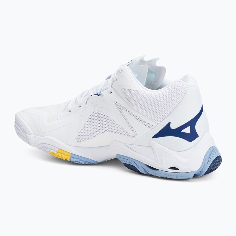 Volleyballschuhe Mizuno Wave Lightning Z8 Mid white/bellwether blue/bel air blue 3