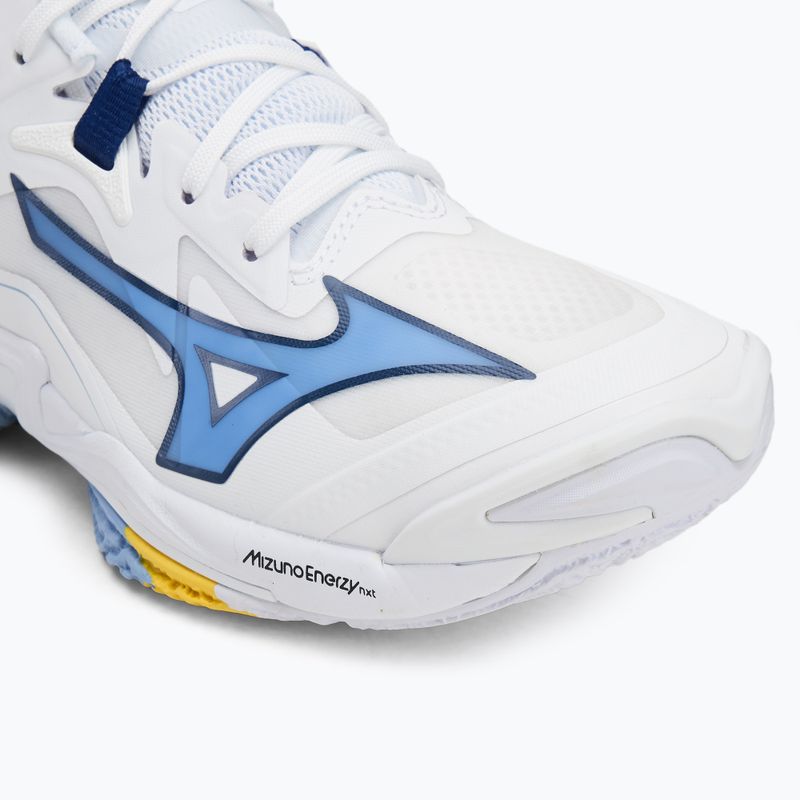 Volleyballschuhe Mizuno Wave Lightning Z8 Mid white/bellwether blue/bel air blue 7