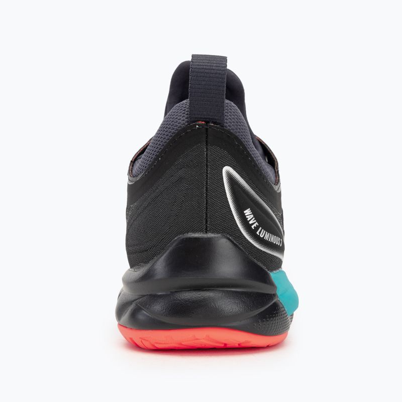 Volleyballschuhe Mizuno Wave Luminous 3 black/neon flame/peacock blue 6