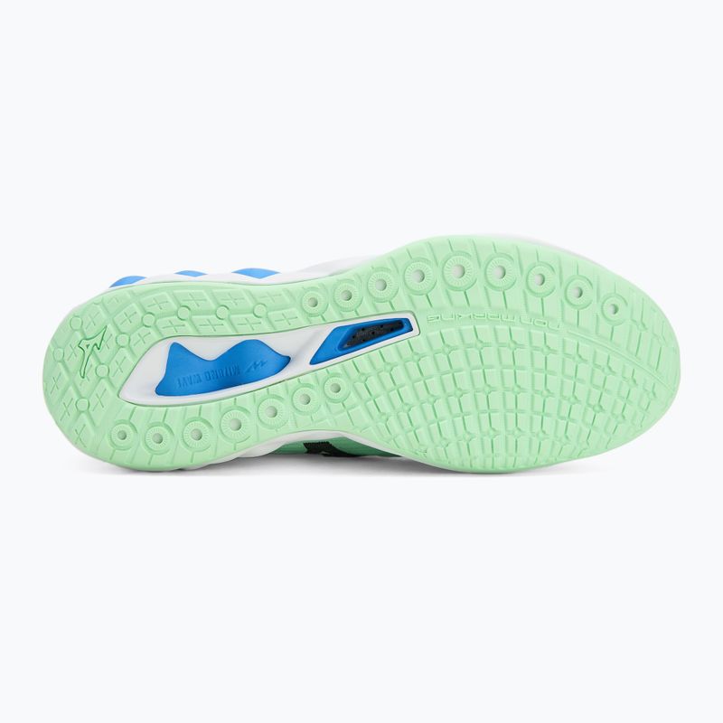 Volleyballschuhe Mizuno Wave Luminous 3 neo mint/black/frontier blue 4