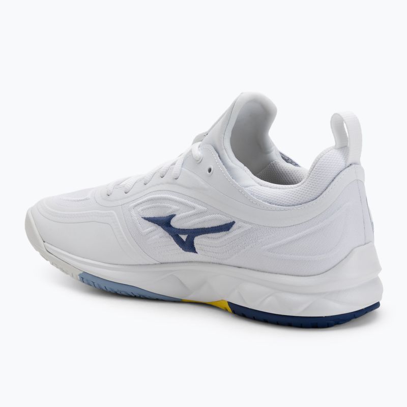 Volleyballschuhe Mizuno Wave Luminous 3 weiß/bellwether blau/belairblu 3