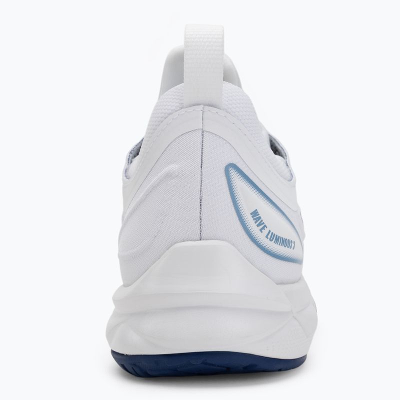 Volleyballschuhe Mizuno Wave Luminous 3 weiß/bellwether blau/belairblu 6