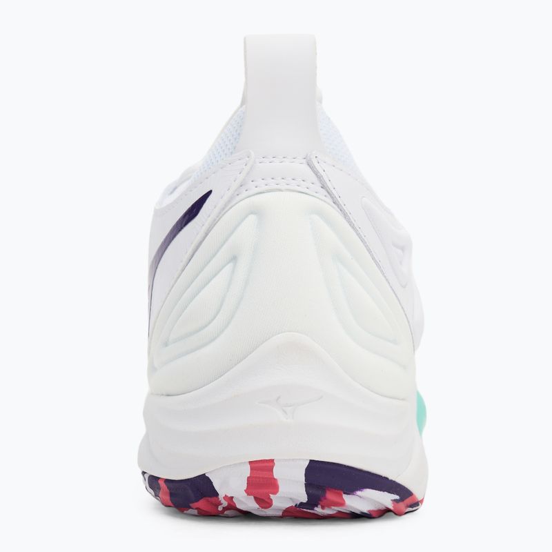 Volleyballschuhe Mizuno Wave Momentum 3 white/violet indigo/camellia rose 6
