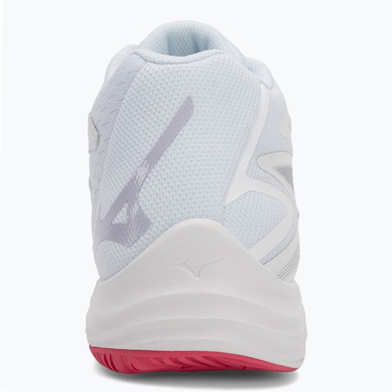 Volleyballschuhe Damen Mizuno Thunder Blade Z Mid white/violet indigo/camelliaros 6