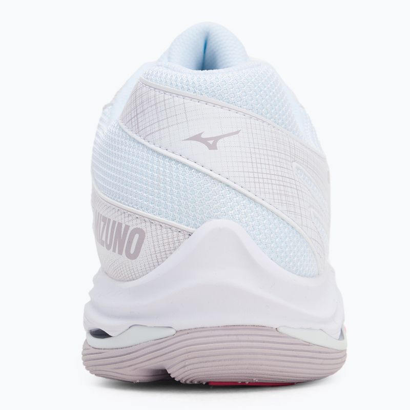 Volleyballschuhe Mizuno Wave Voltage 2 white/violet indigo/camellia rose 6