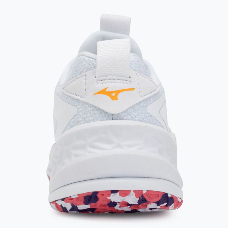 Handballschuhe Mizuno Wav Stealth Neo 2 white/violet indigo/camellia rose 6