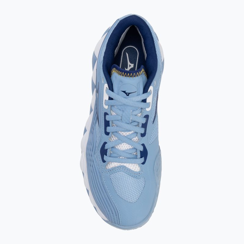 Tennisschuhe Damen Mizuno Wave Enforce Tour 2 CC bel air blue/ white/ bellwether blue 5