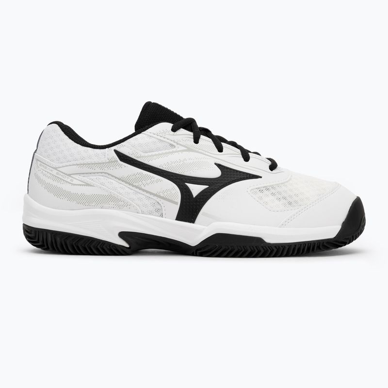 Tennisschuhe Herren Mizuno Break Shot 5 CC white/ black/ harbor mist 2