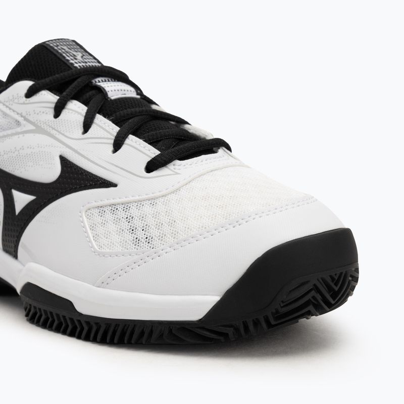 Tennisschuhe Herren Mizuno Break Shot 5 CC white/ black/ harbor mist 7