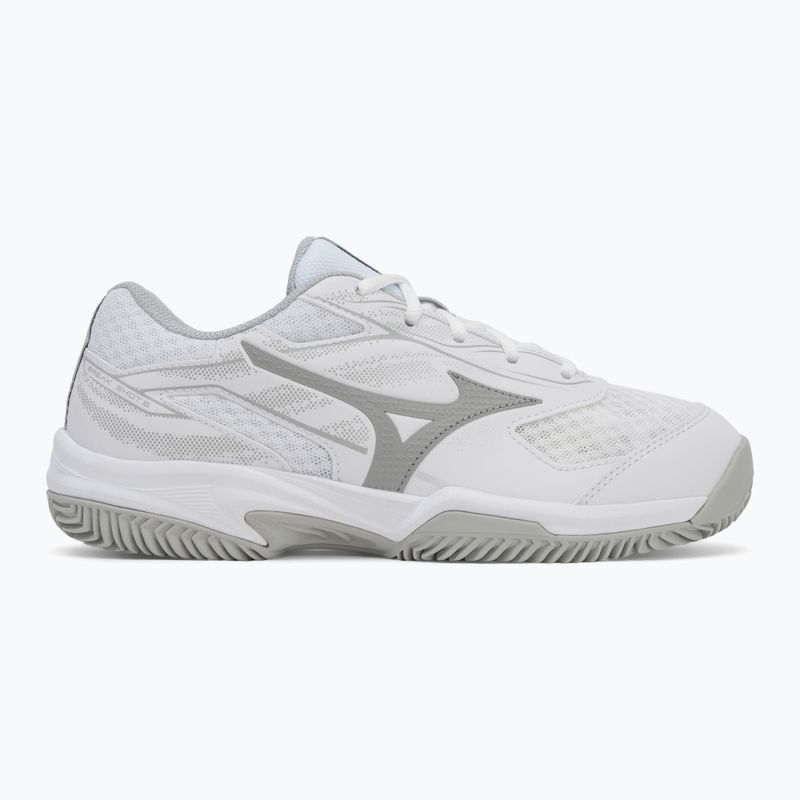 Tennisschuhe Damen Mizuno Break Shot 5 CC white/ ultimate gray/ harbor mist 2
