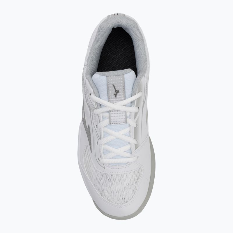 Tennisschuhe Damen Mizuno Break Shot 5 CC white/ ultimate gray/ harbor mist 5