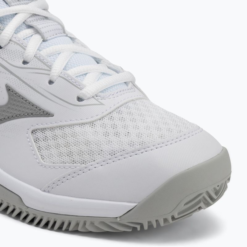 Tennisschuhe Damen Mizuno Break Shot 5 CC white/ ultimate gray/ harbor mist 7