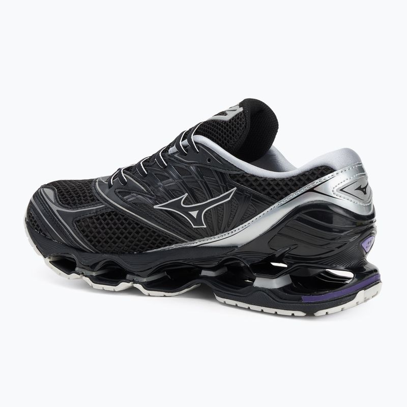 Herrenschuhe Mizuno Wave Prophecy LS black/silver/purple haze 3