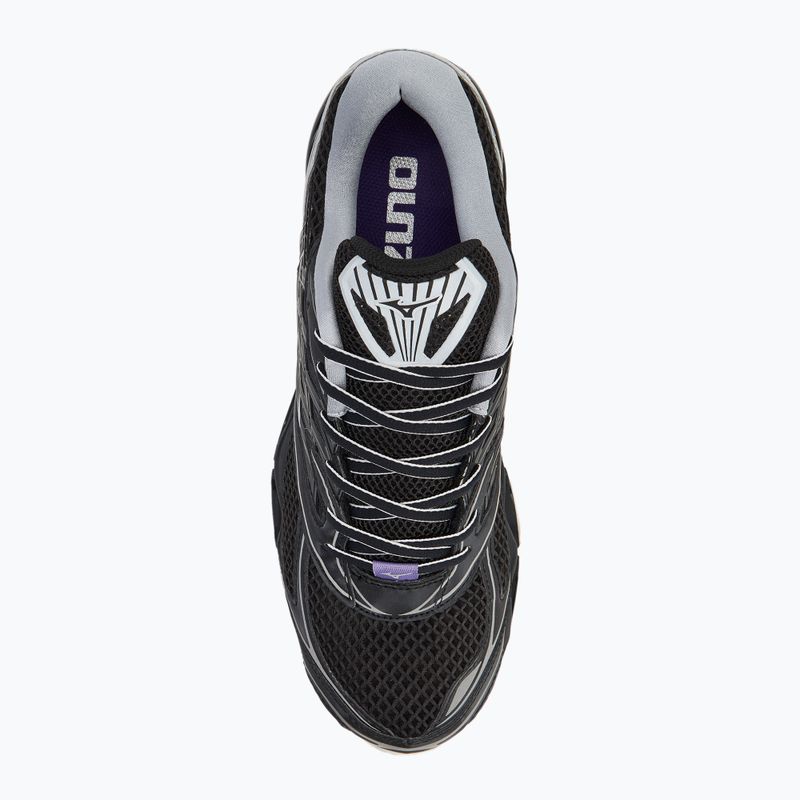Herrenschuhe Mizuno Wave Prophecy LS black/silver/purple haze 5