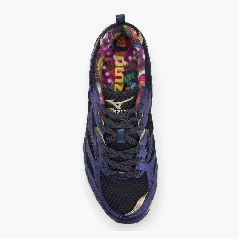 Schuhe Mizuno MXR black/black/cadmium orange 5