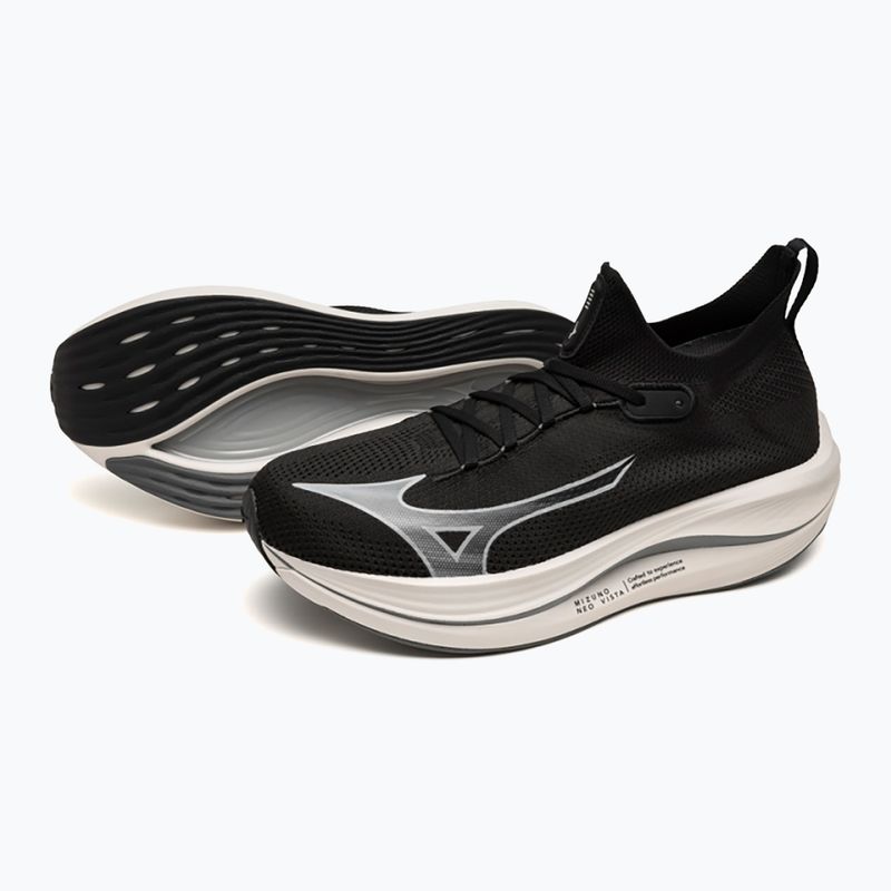 Herren Laufschuhe Mizuno Neo Vista schwarz/weiss/nimbus cloud 9