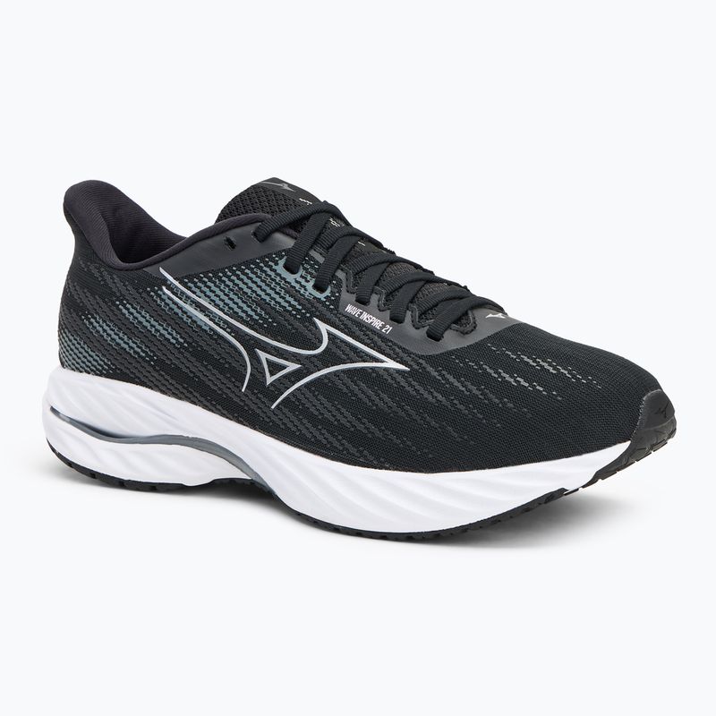 Laufschuhe Herren Mizuno Wave Inspire 21 black/silver/metallic gray