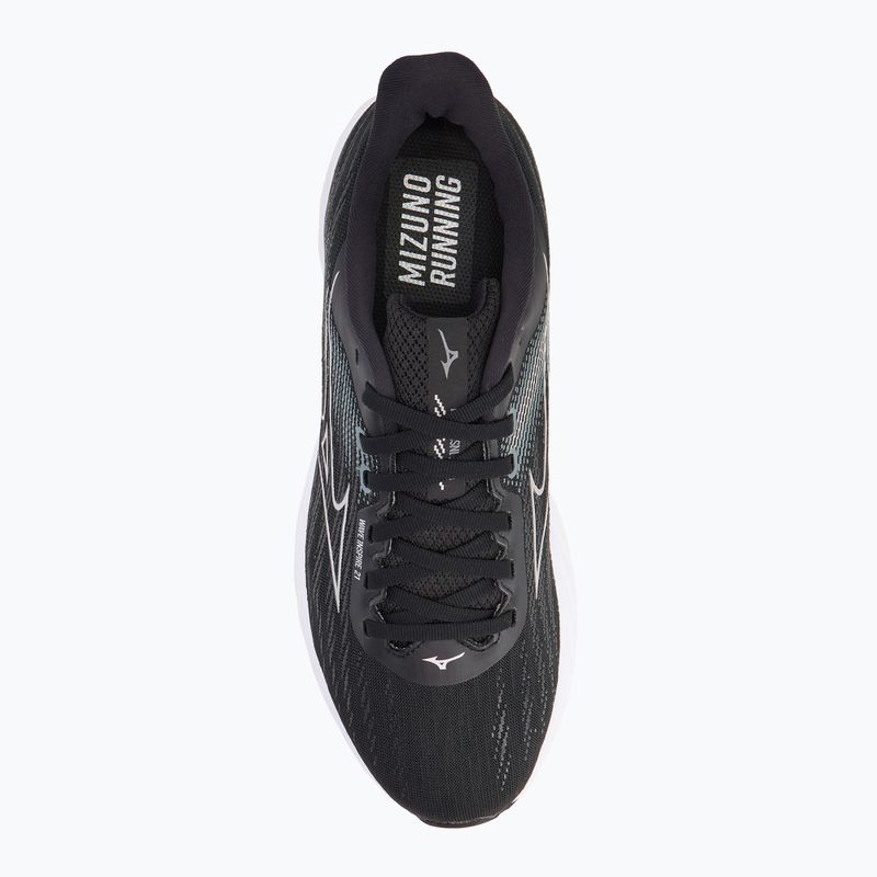 Laufschuhe Herren Mizuno Wave Inspire 21 black/silver/metallic gray 5