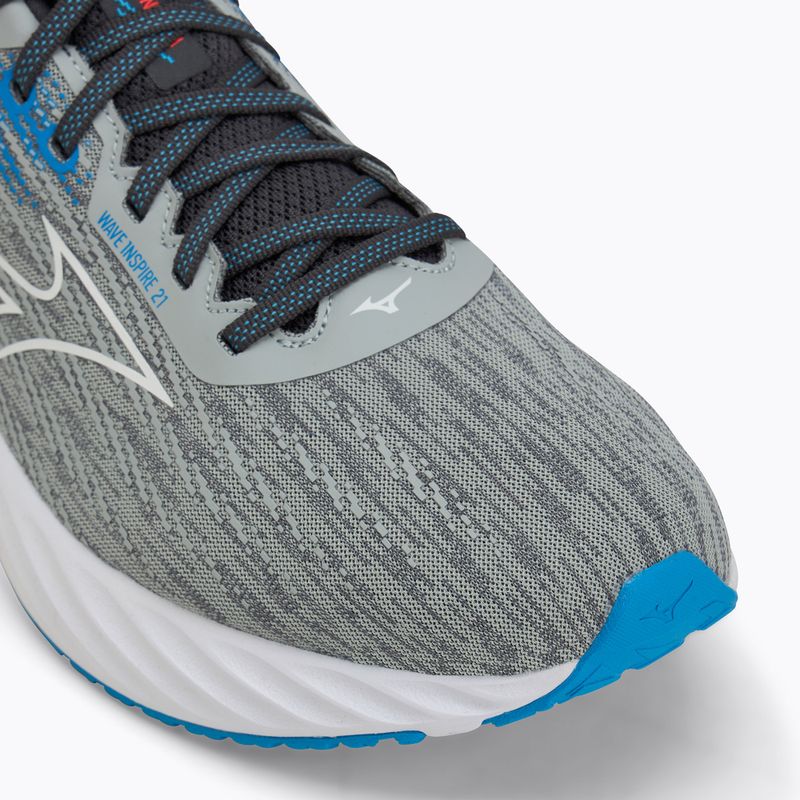 Laufschuhe Herren Mizuno Wave Inspire 21 pearl blue/white/blue pace 7