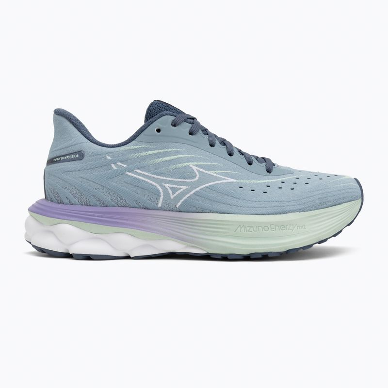 Damen-Laufschuhe Mizuno Wave Skyrise 6 citadel/weiß/bay 2