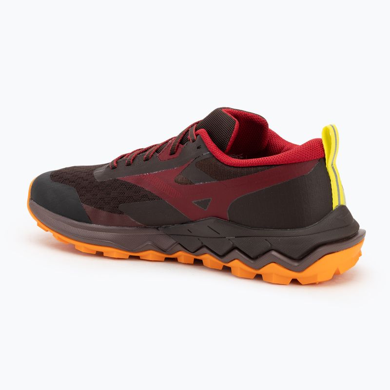 Herren Laufschuhe Mizuno Wave Ibuki 5 rum raisin / rythmic rot / eve primro 3