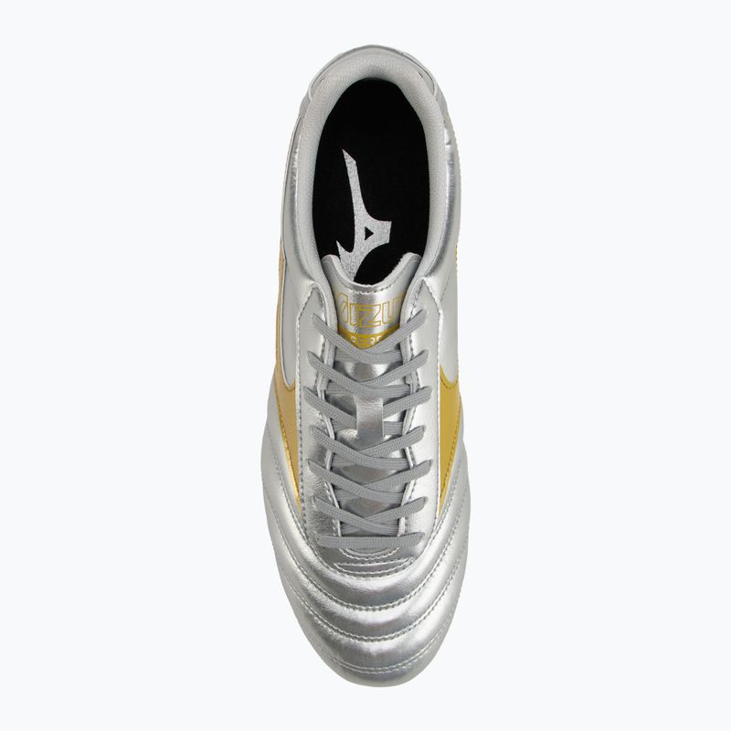 Fußballschuhe Herren Mizuno Morelia II Club Md galaxy silver/gold/gold 5