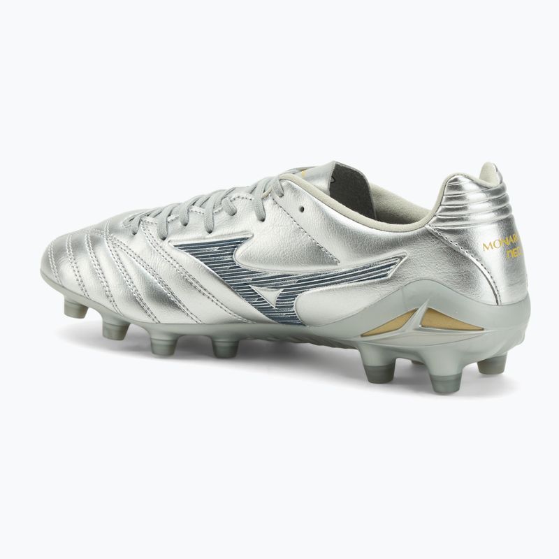 Herren-Fußballschuhe Mizuno Monarcida Neo III Pro Md galaxy silver/8605 c 3