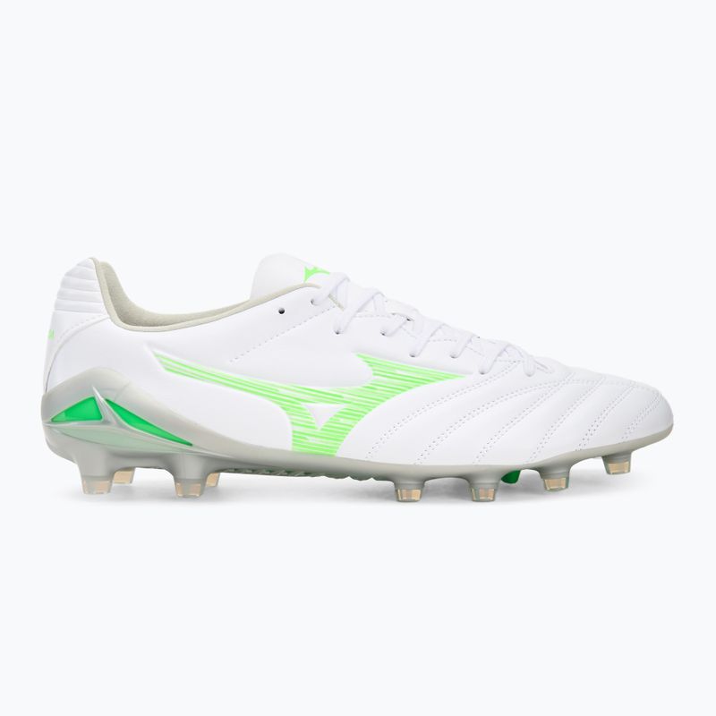 Fußballschuhe Herren Mizuno Monarcida Neo III Pro Md white/neon green 2