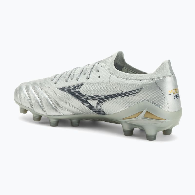 Herren-Fußballschuhe Mizuno Morelia Neo IV β Japan Md galaxy silver/8605c/coolgray3c 3