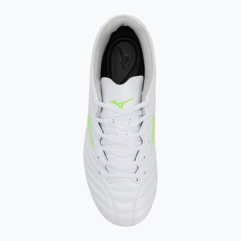 Fußballschuhe Kinder Mizuno Monarcida Neo III Select Jr Md white/neon green 5