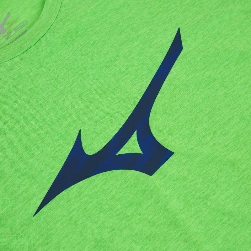 Herren Laufshirt Mizuno Core RB Tee grün gecko 3