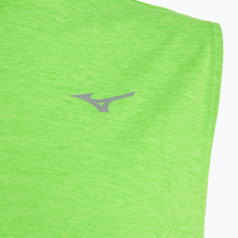 Herren Lauftank Mizuno Impulse Core Sleeveless grün gecko 3