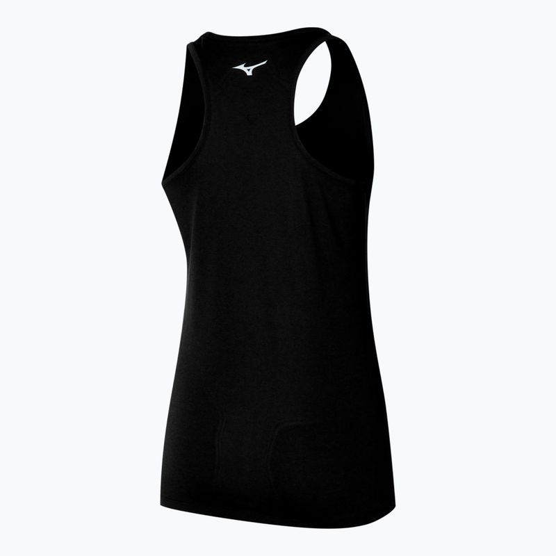 Damen Laufshirt Mizuno Impulse Core Tank schwarz 2