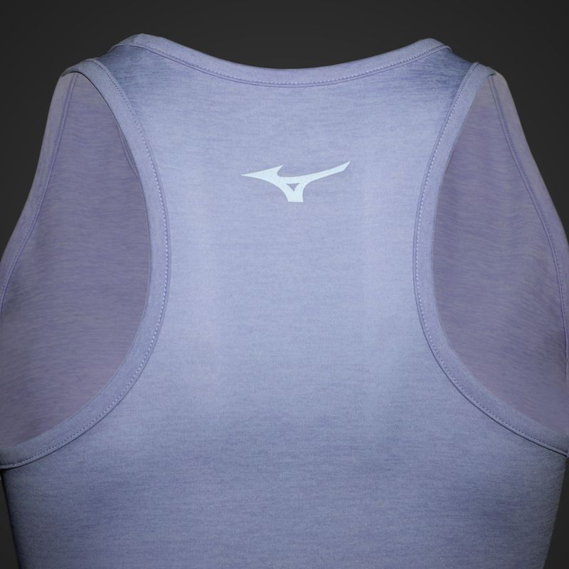 Damen Lauftank Top Mizuno Core RB Tank thistle 4