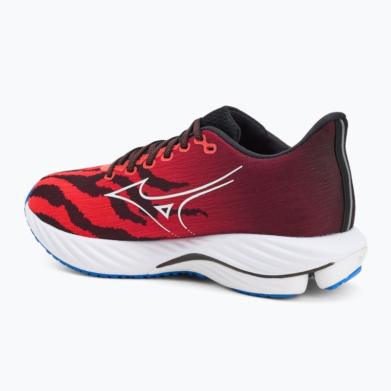 Laufschuhe PUMA Mizuno Wave Rider 28 ignition red/white/baseball blue 4