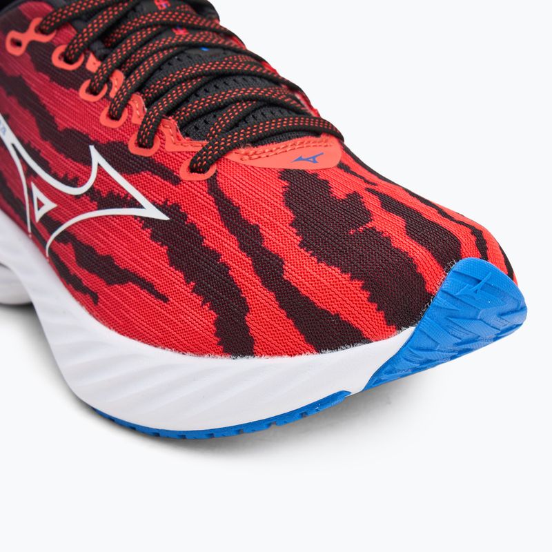 Laufschuhe PUMA Mizuno Wave Rider 28 ignition red/white/baseball blue 8