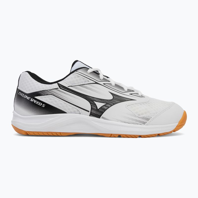 Volleyballschuhe Mizuno Cyclone Speed 5 white/black/chamois 2