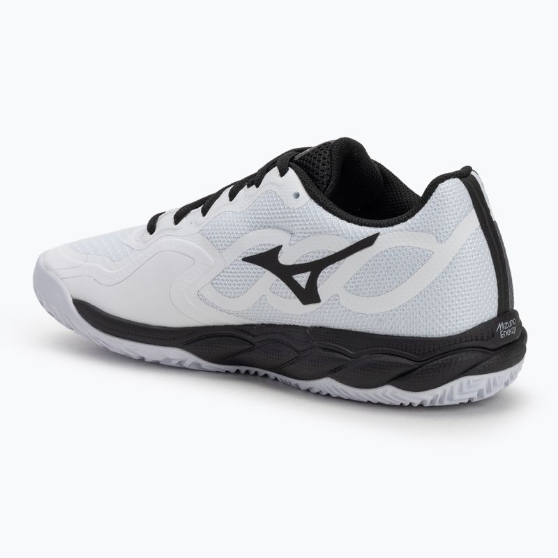 Tennisschuhe Herren Mizuno Wave Enforce Court CC white/ black/ iron gate 3