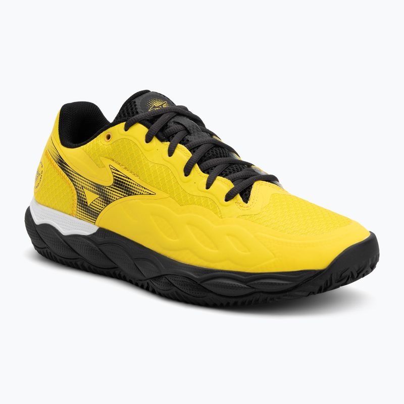 Padel-Schuhe Mizuno Wave Enforce Court Padel Vibrant yellow/black/black sand