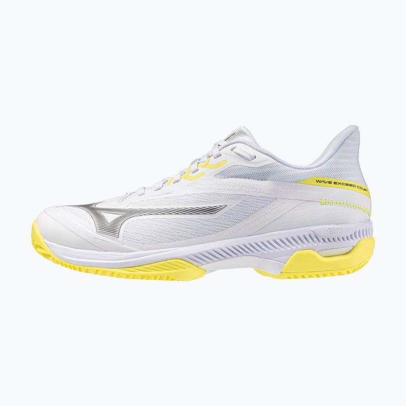Damen-Padel-Schuhe Mizuno Wave Exceed Court Padel W white/black sand/lemon tonic 8