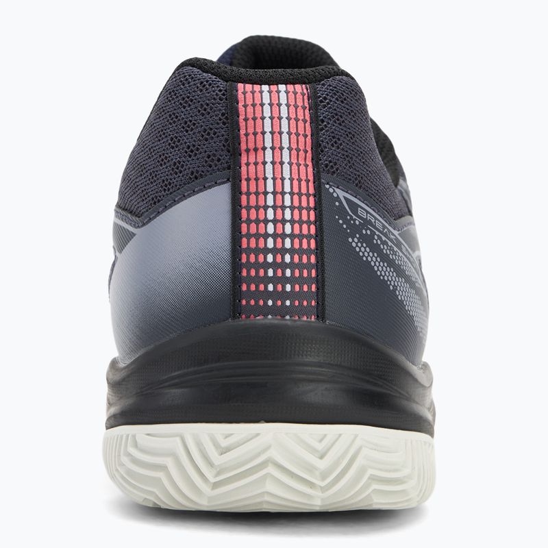 Mizuno Break Shot 5 CC Tennisschuhe Odyssey Grau/Weiß/Blau Granit 6