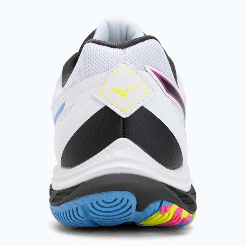 Mizuno Wave Fang 2 Badmintonschuh weiß/rosa tetra/alle im Ausland 6