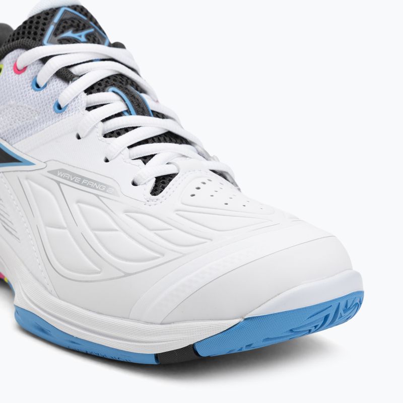 Mizuno Wave Fang 2 Badmintonschuh weiß/rosa tetra/alle im Ausland 7